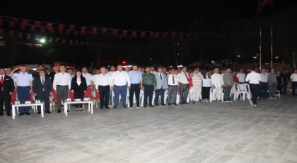 Anamur'da 15 Temmuz Demokrasi ve Milli Birlik Günü Etkinlikleri Gerçekleşti
