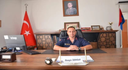 Üsteğmen Hüseyin Özdoğan Anamur İlçe Jandarma Komutanı Olarak Göreve Başladı