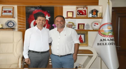 Ziraat Mühendisleri Odası Başkanı Ali Kanmaz’dan Başkan Vekili Mutlu’ya Ziyaret