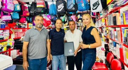 Anamur Esnaf Odası'ndan Üyelerine Ziyaret Ve Hediye Jesti