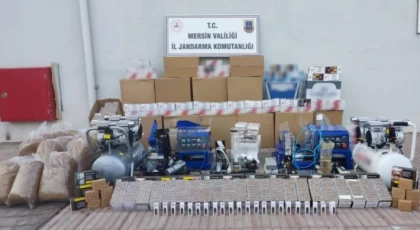 Anamur’da Kaçak Sigara Operasyonu: 6 Gözaltı