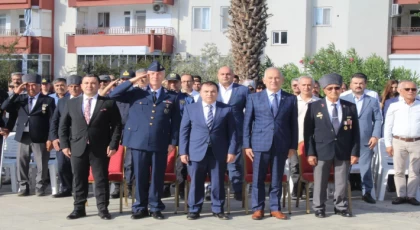 19 Eylül Gaziler Günü Anamur'da Çelenk Sunma Töreni ile Kutlandı