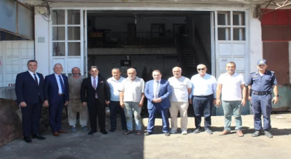 Anamur'da Ahilik Haftası Kapsamında Sanayi Sitesinde Esnaflar Ziyaret Edildi