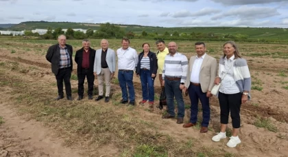 Başkan Deniz, Bingen Üniversitesi'nde Anamur tarımını tanıttı