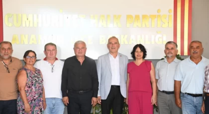 Başkan Durmuş Deniz’den CHP Anamur İlçe Örgütüne Ziyaret