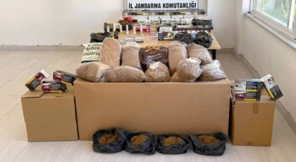 Bozyazı'da Kaçak Makaron Operasyonu