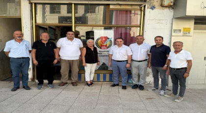 Anamur Kaymakamı Kemal Duru’dan Gazeteciler Cemiyeti’ne Ziyaret