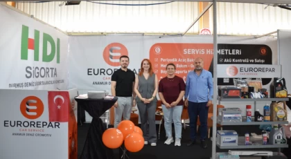 Anamur Deniz Otomotiv Eurorepar Car Service, Fuarın İlgi Odağı Oldu