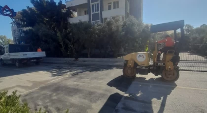 Anamur’da Trafik Güvenliği İçin Yeni Hız Kesici Yapılıyor