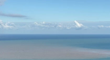 Bartın’da Denizin Rengi Değişti: Irmak Çamuru Karadeniz’e Taşındı