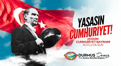 Başkan Deniz; “Bildiğimiz, Tanıdığımız ve Saygı Duyduğumuz Tek Kurucu Önder Gazi Mustafa Kemal Atatürk”