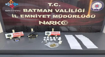 Batman’da Uyuşturucu Operasyonu: 2 Kişi Tutuklandı