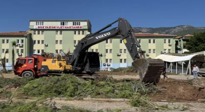 Bozyazı Devlet Hastanesi Ek Hizmet Binasına İlk Kazma Vuruldu