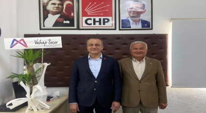 CHP Mersin İl Başkanı Koral Ömür’den CHP Anamur İlçe Örgütüne Ziyaret