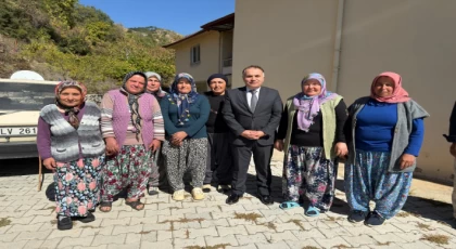 Kaymakam Kemal DURU, Karaağa ve Lale Mahallelerinde Vatandaşlarla Buluştu
