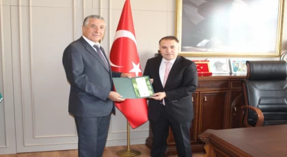 TEMA Vakfı Anamur'dan Kaymakam Kemal DURU’ya Ziyaret