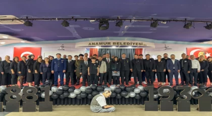 10 Kasım Atatürk’ü Anma Günü Anamur’da Saygı, Minnet ve Özlemle Anıldı