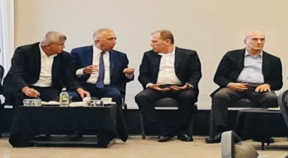 Ören Eski Bekediye Başkanı Ali Ülkü ve Ali Öztür, Başkan Seçer’e Taziye Ziyaretinde Bulundu