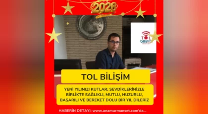 Tol Bilişim'den Yeni Yıl Mesajı