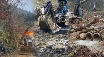 Anamur Belediyesi 11 Kırsal Mahalle’de Bakım Onarım Çalışmalarını Sürdürüyor