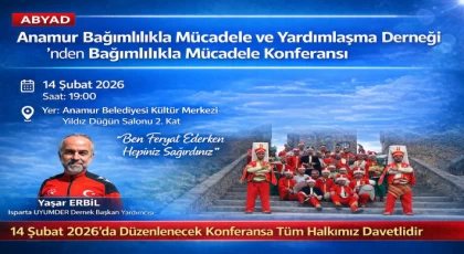 Anamur'da Bağımlılıkla Mücadele İçin Anlamlı Buluşma