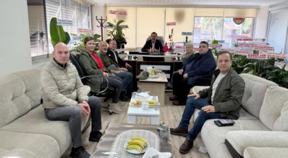 Gazetecilerden Başkan Özen’e Hayırlı Olsun Ziyareti