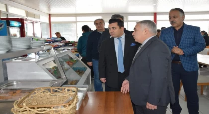 Kaymakam Duru ve Başsavcı Çatlı'dan Anamur Cumhuriyet Anadolu Lisesi’ne Ziyaret