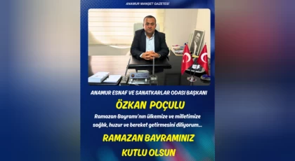 Başkan Özkan Poçulu’dan Ramazan Bayramı Mesajı