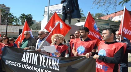 Eğitim-İş Anamur’dan Sert Tepki: “Okulda Öğretmen Öldürülmesi Münferit Değil, İhmal Zinciridir”