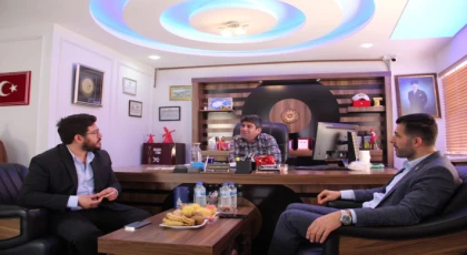 AK Parti Mersin İl Teşkilat Başkanı Halit Pekduran ve Anamur İlçe Başkanı Burak Bulut’tan Abdulnasır Aydın’a Ziyaret