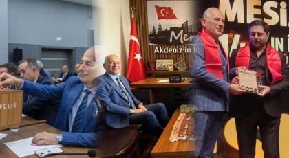 Anamur Belediye Başkanı Durmuş Deniz Mersin’de Yoğun Mesai Yaptı