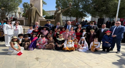 Anamur’da 23 Nisan Coşkusu: Çocuklar Bayramı Renkli Gösterilerle Kutladı