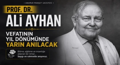 Prof. Dr. Ali Ayhan, Vefatının Yıl Dönümünde Yarın  Anılacak