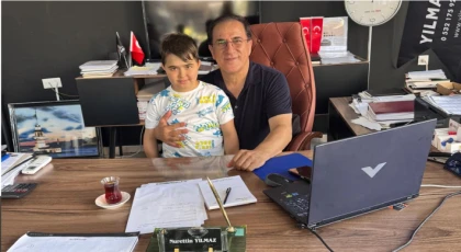 Kuzeyhan Dahın ve Ailesinden Yılmaz İnşaat Sahibi İş İnsanı Nurettin Yılmaz'a Anlamlı Teşekkür Ziyareti