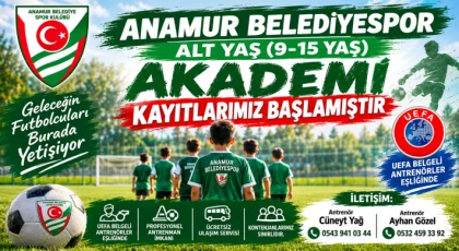 Anamur Belediyespor Alt Yaş Akademisi’nde Kayıtlar Başladı