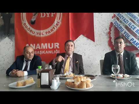 DYP Genel Başkanı Özaçıkgöz, Anamur Basını İle Bir Araya Geldi...